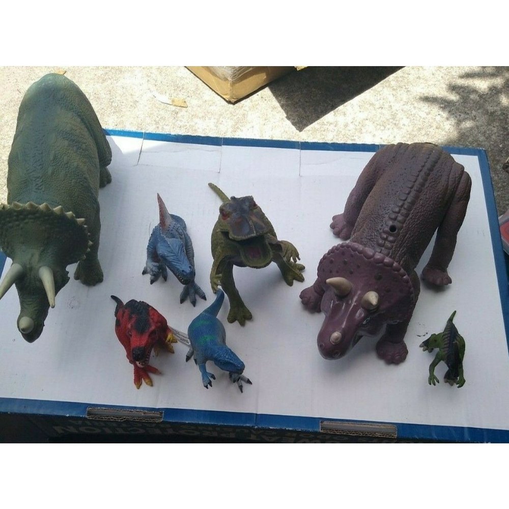 7pc Dinosaur Collection Tyrannosaurus Rex & More